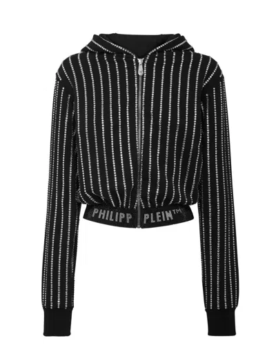 Shop Philipp Plein Trousers Black