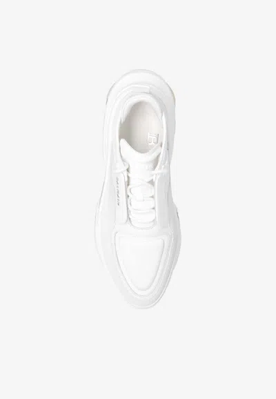 Shop Balmain B-bold Low-top Sneakers In White