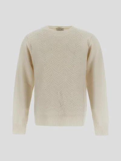 Shop Aion Sweater In Latte