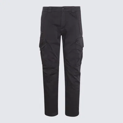 Shop C.p. Company Black Cotton Pants