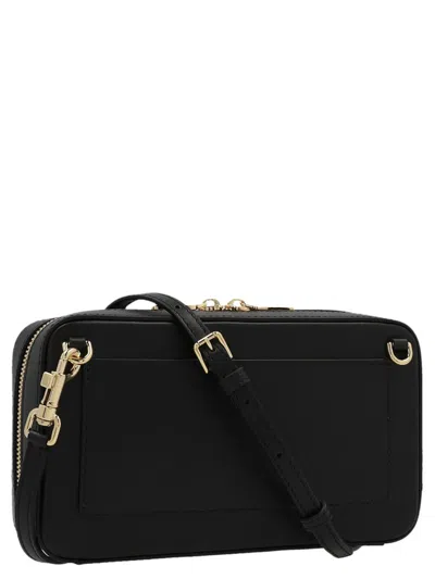 Shop Dolce & Gabbana 'dg Logo Bag' Crossbody Bag In Black