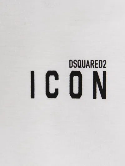 Shop Dsquared2 'icon' T-shirt In White