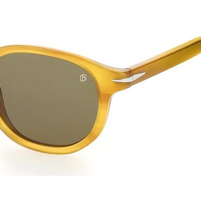 Shop Eyewear By David Beckham Sunglasses In Honey