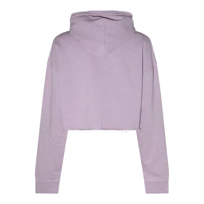 Shop Ganni Sweaters In Misty Lilac