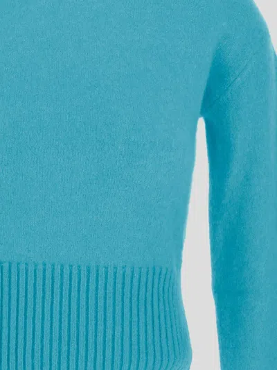 Shop Laneus Sweaters In Blue