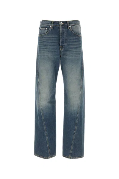 Shop Lanvin Jeans In Lightblue