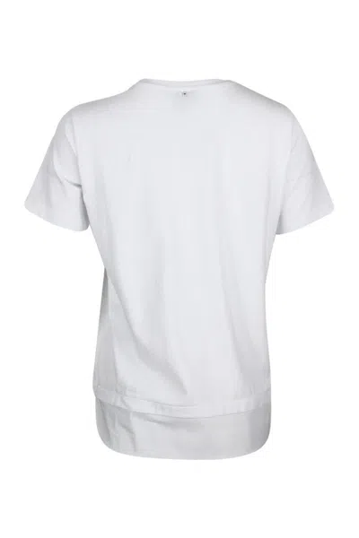 Shop Lorena Antoniazzi T-shirts And Polos In White