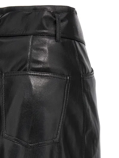 Shop Nanushka 'meda' Miniskirt In Black