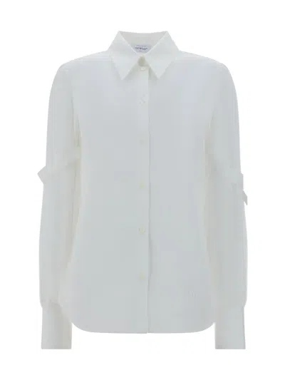 Shop Off-white Shirts In White White
