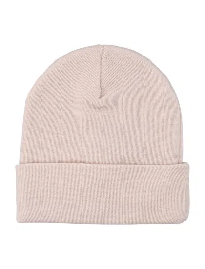 Shop Palm Angels Classic Logo Beanie In Pink/black