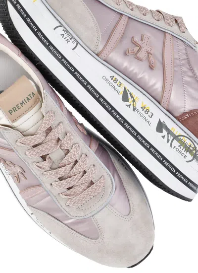 Shop Premiata Sneakers In Pink