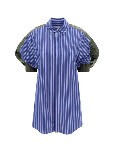 Shop Sacai Dresses In Stripe