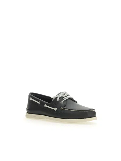 Shop Sperry Loafers In Navy