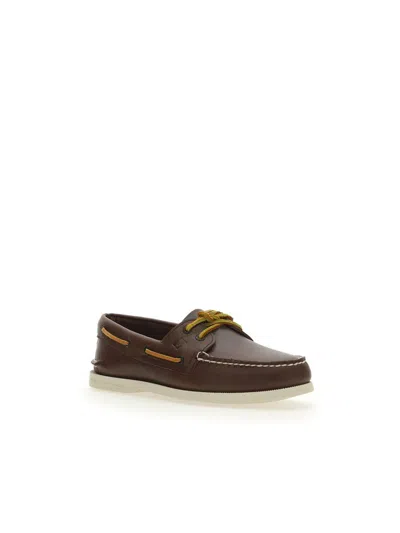 Shop Sperry Loafers In Brown