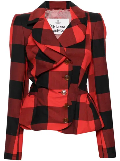 Shop Vivienne Westwood Jackets In Red