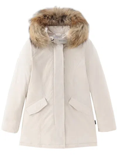 Shop Woolrich Military Down Parka Clothing In White