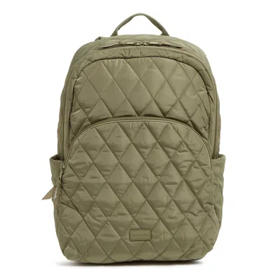 Shop Vera Bradley Essential Large Backpack In Green