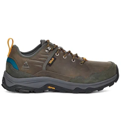 Shop Teva Men's Riva Rp Hiking Shoes In Charcoal/blue In Grey