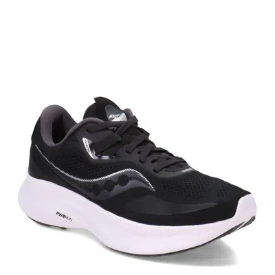 Shop Saucony Women's Guide 15 In Black/white