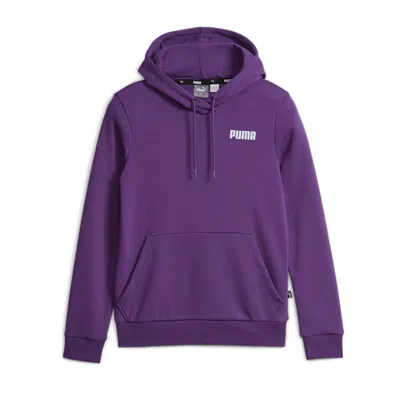Shop Puma Women's Essentials Hoodie In Purple