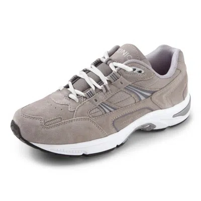 Shop Vionic Men's Orthaheel Technology Walker Shoes - D/medium Width In Grey In Beige