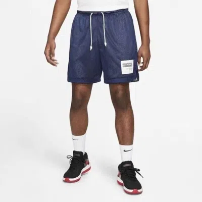 Shop Nike Men's Reversible Shorts In College Navy In Blue