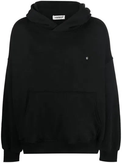 Shop A Paper Kid Hoodie Clothing In Black