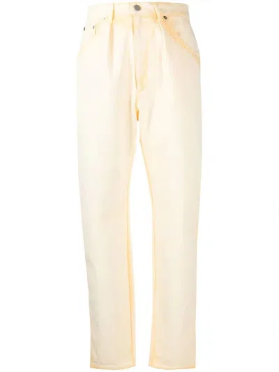 Shop Alberta Ferretti Pants Clothing In Yellow & Orange