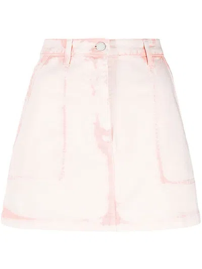 Shop Alberta Ferretti Skirt Clothing In Pink & Purple