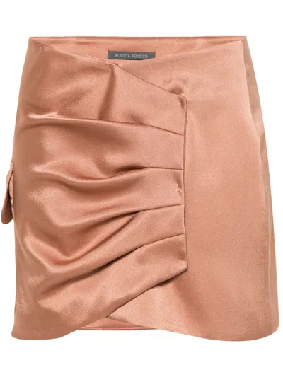 Shop Alberta Ferretti Skirt Clothing In Pink & Purple