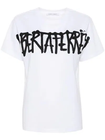 Shop Alberta Ferretti T-shirt Clothing In White