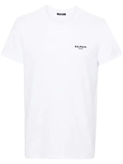 Shop Balmain Classic T-shirt Clothing In White