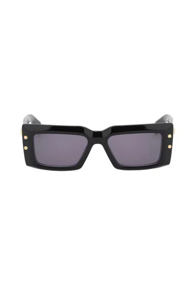 Shop Balmain Impérial Sunglasses In Black
