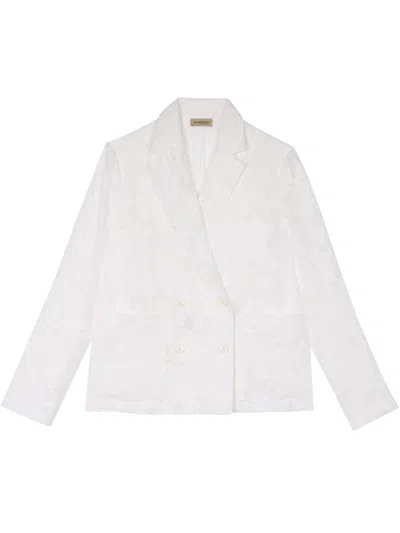 Shop Barena Venezia Barena Flower Island Jacket Clothing In White