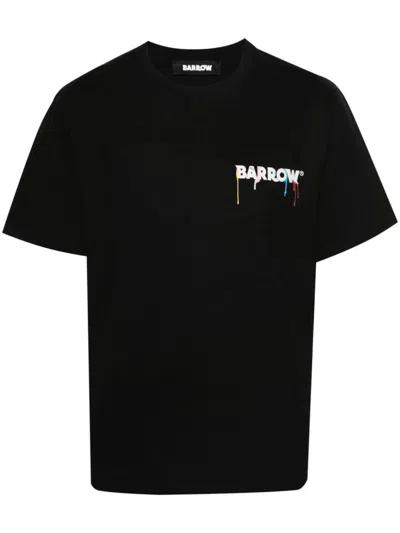 Shop Barrow Jersey T-shirt Clothing In Black