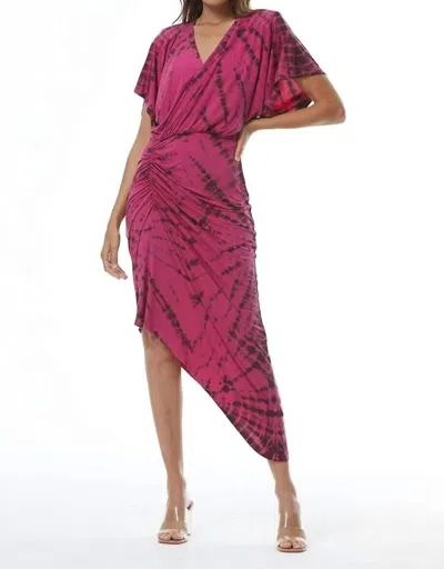 Shop Young Fabulous & Broke Lita Dress In Fucshia In Pink