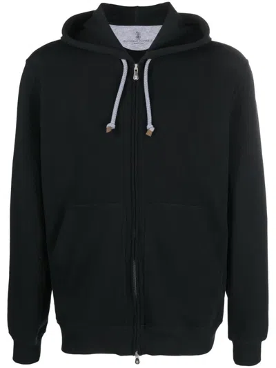 Shop Brunello Cucinelli Sweatshirt Clothing In Black