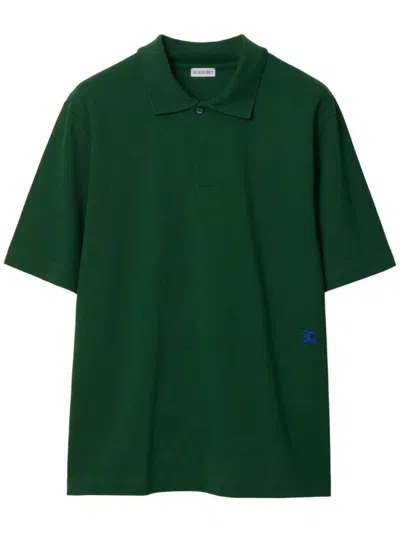 Shop Burberry Jersey Clothing In Green