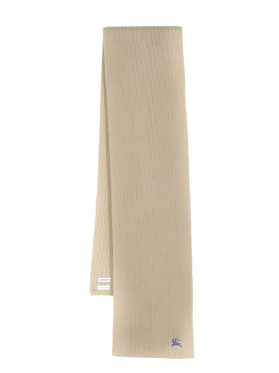Shop Burberry Scarf Accessories In Nude & Neutrals