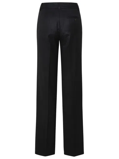 Shop Dolce & Gabbana Black Flannel Flare Pants