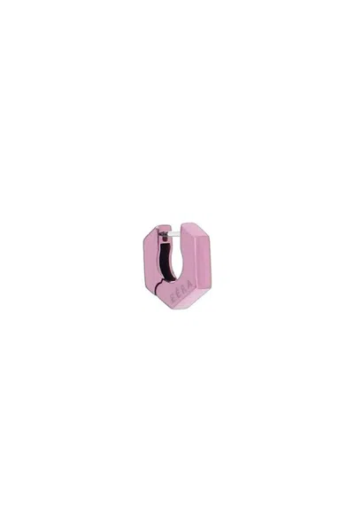 Shop Eéra Eera 'mini Dado' Single Earrings In Purple