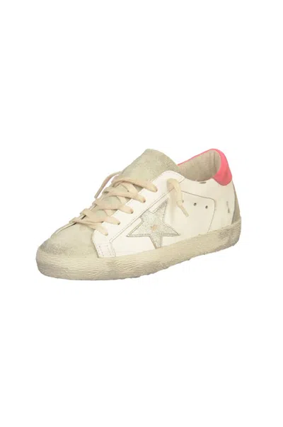 Shop Golden Goose Sneakers In White Ice Silver