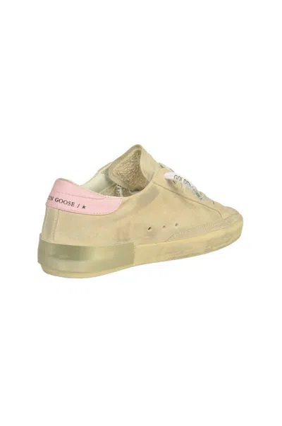 Shop Golden Goose Sneakers In Butter Brown Orchid Pink