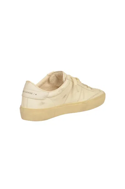 Shop Golden Goose Sneakers In White Milk