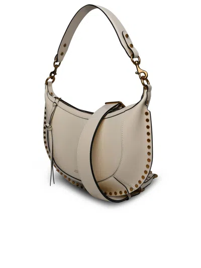 Shop Isabel Marant 'naoko' Cream Leather Bag