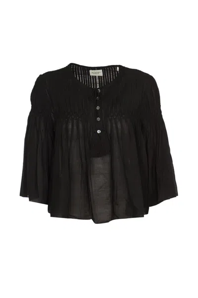 Shop Isabel Marant Étoile Marant Etoile Shirts Black