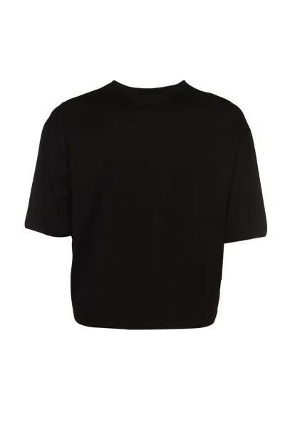 Shop Lemaire T-shirts And Polos Black