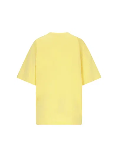 Shop Marni T-shirts And Polos In Yellow