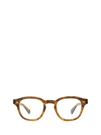 Shop Mr Leight Mr. Leight Eyeglasses In Marbled Rye-white Gold