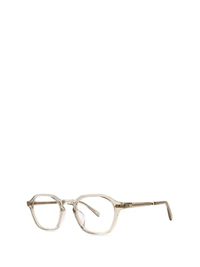 Shop Mr Leight Mr. Leight Eyeglasses In Dune-white Gold